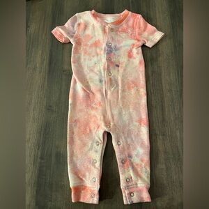 P.J. Salvage Kids Tie-Dye One Piece in Pink and Purple